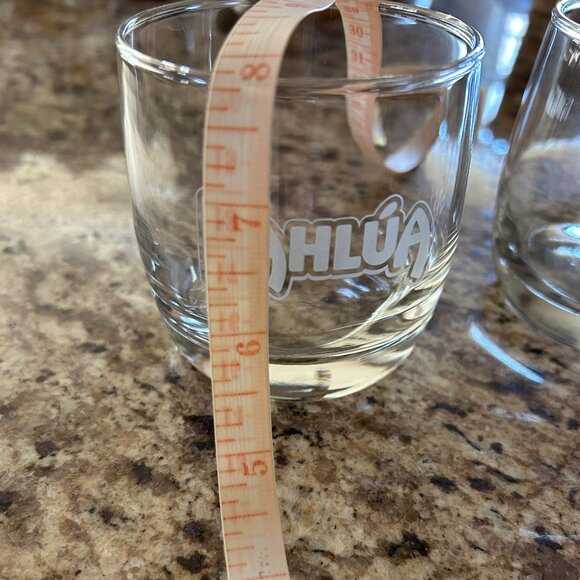 2 Kahlúa Coffee Liqueur White Russian Espresso Martini Mixed Drinks Bar Glasses - Picture 6 of 6